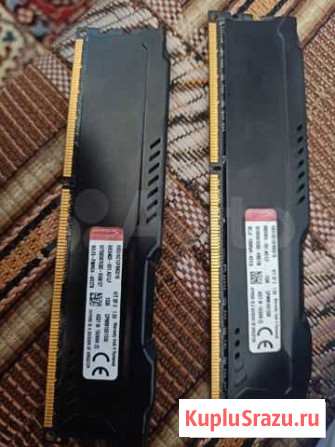 HyperX 16GB DDR3 - 1600 CL 10 240 - Pin (2x8GB) Улан-Удэ - изображение 1