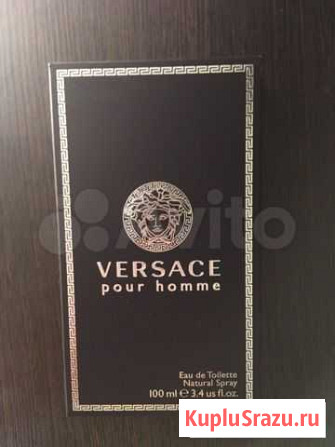 Туалетная вода Versace pour homme Сыктывкар - изображение 1