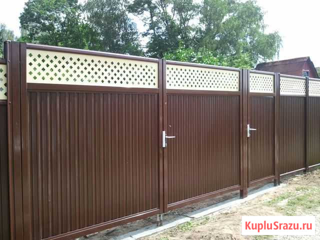 Готовые Заборы под ключ Оренбург - изображение 1