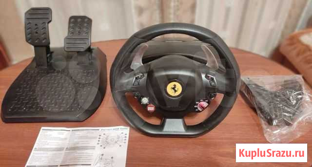 Руль thrustmaster Ferrari 458RW на Xbox 360 или PC Москва - изображение 1