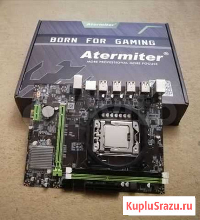 Комплект Atermiter X79 + Intel Xeon E5 2420 6 ядер Омск - изображение 1