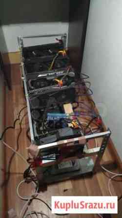 Майнинг ферма 1060 6Gb + 1070 115mh/s Москва