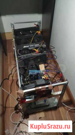 Майнинг ферма 1060 6Gb + 1070 115mh/s Москва - изображение 1