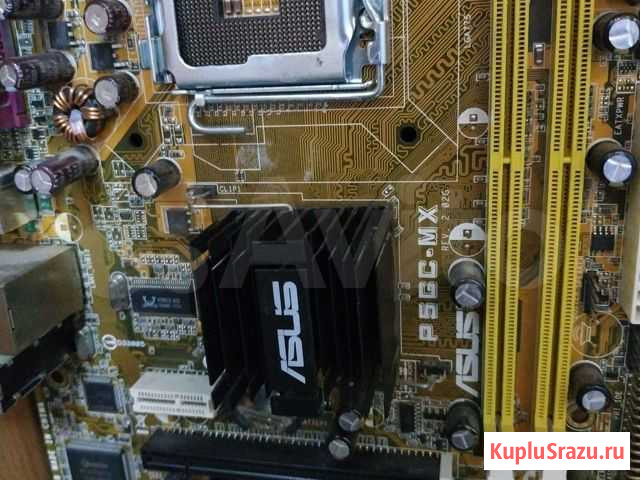 Материнская плата сокет 775 ddr2 Липецк - изображение 1