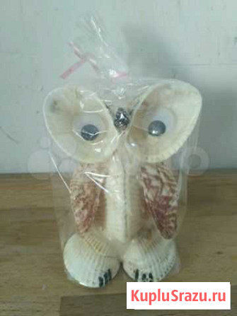 Сова из ракушек статуэтка Люберцы - изображение 1