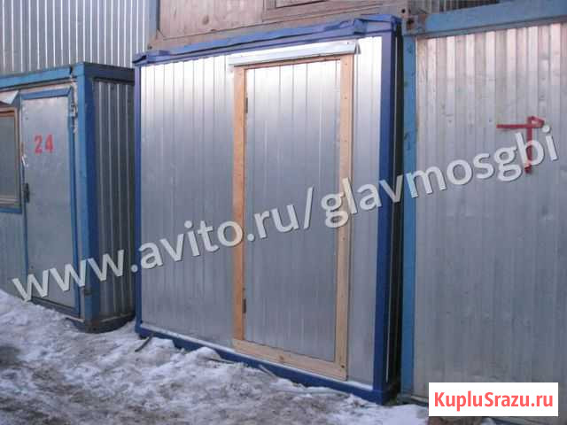 Бытовка металлическая б/у 5,9х2,4 для проживания Москва - изображение 1