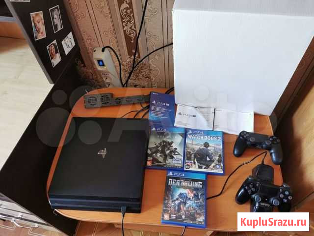Sony playstation 4 PS4 pro 1tb Благовещенск - изображение 1