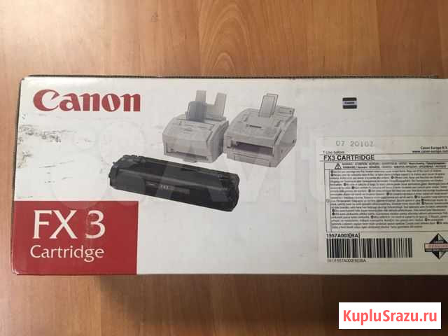 Картридж Canon FX-3 Нижневартовск - изображение 1