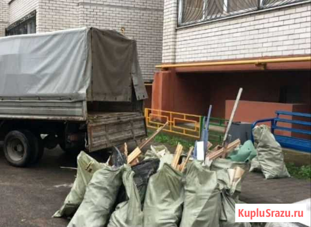 Вывоз мусора, строительные отходы, домашний хлам Хабаровск - изображение 1
