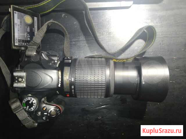 Продам Фотоаппарат Nikon D5100 c большим Zoooom Екатеринбург - изображение 1