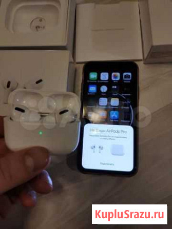 Беспроводные наушники airpods pro Владикавказ - изображение 1