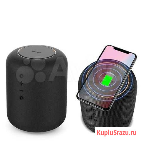 Портативная колонка + беспроводная зарядка Baseus Хабаровск - изображение 1