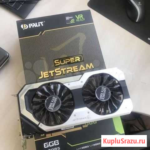 GeForce GTX 1060 6 Gb (Пломбы на месте) Вологда - изображение 1