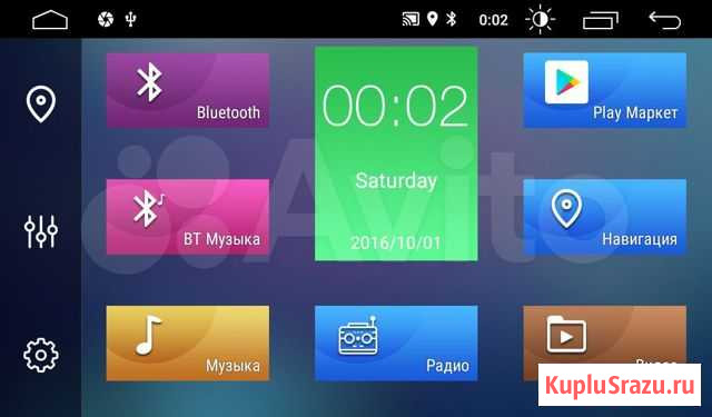 Штат. магнитола Fit Shuttle 2015+, 2/16Gb Белогорск - изображение 1