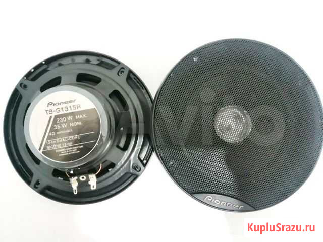 Динамики 13 см Pioneer TS-G1315R Краснодар - изображение 1