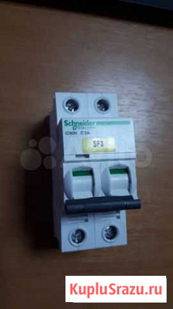 Выключатель автоматический Schneider 2А С iC60N Тольятти - изображение 1