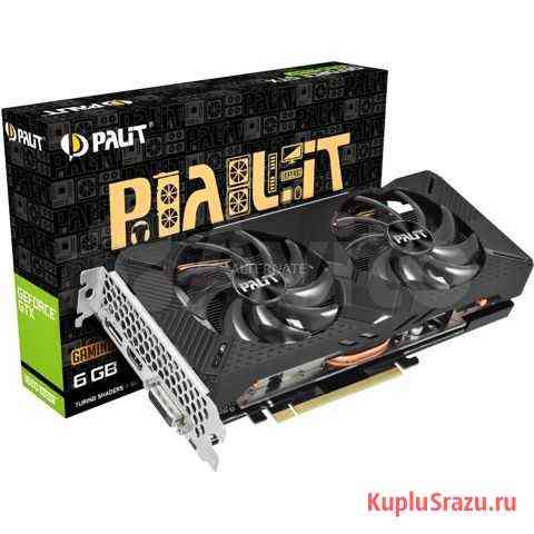 Новая Palit gtx 1660 super 6Gb gaming pro Самара