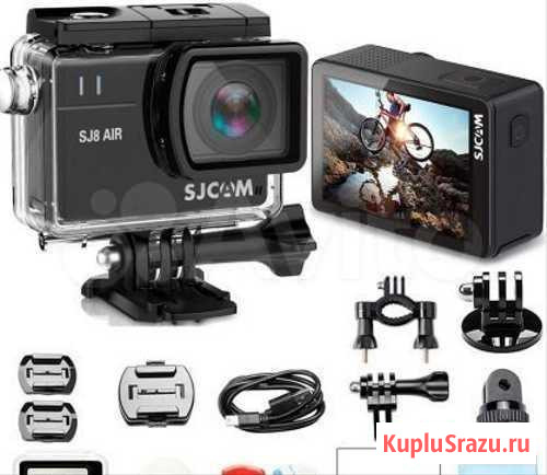 Экшн-камера sjcam SJ8 Air Full HD 14.24 Мп 160 Wi Красноярск - изображение 1