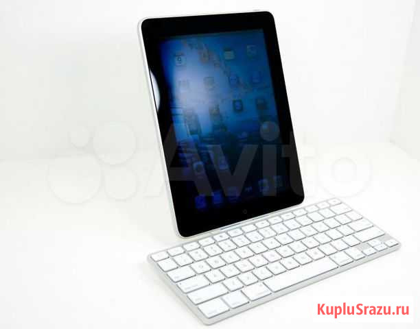 Apple iPad Keyboard Dock + Планшет Обнинск - изображение 1