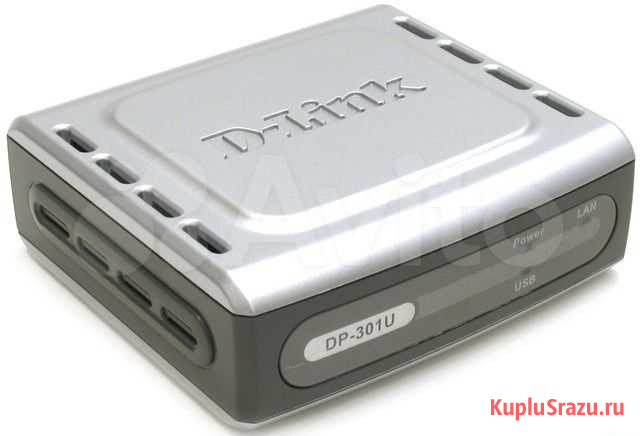 Новый принт-сервер D-Link DP-301U печати по сети Казань - изображение 1