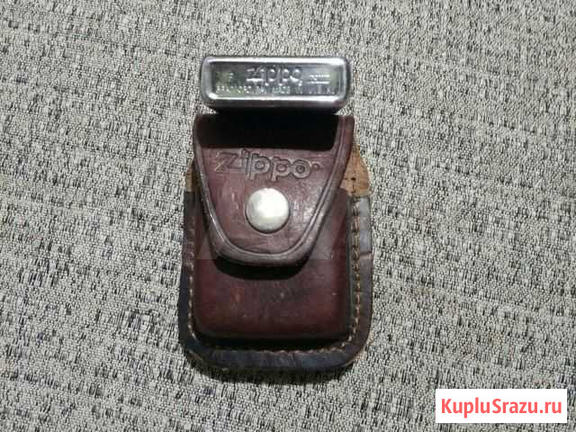 Zippo зажигалка оригинал с чехлом Санкт-Петербург - изображение 1