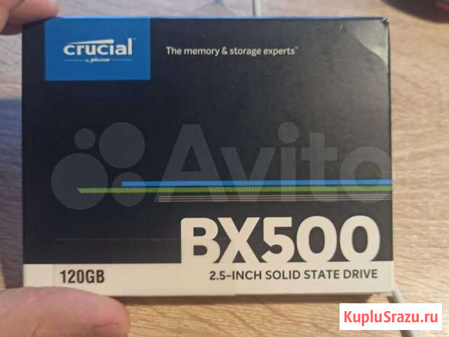 SSD Crucial BX500 120GB Краснодар - изображение 1