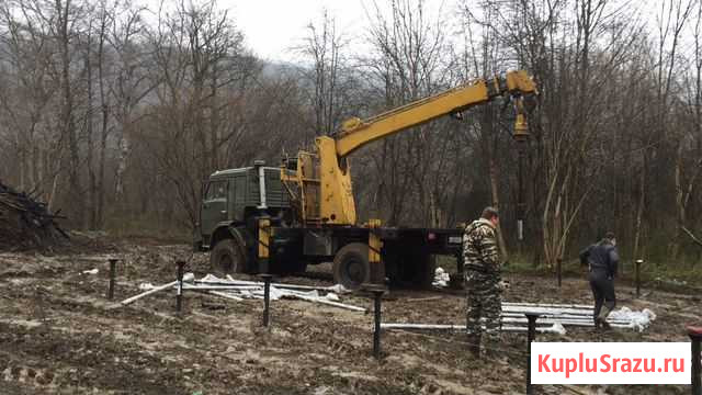 Услуги ямобура, монтаж и демонтаж опор лэп Тахтамукай - изображение 1