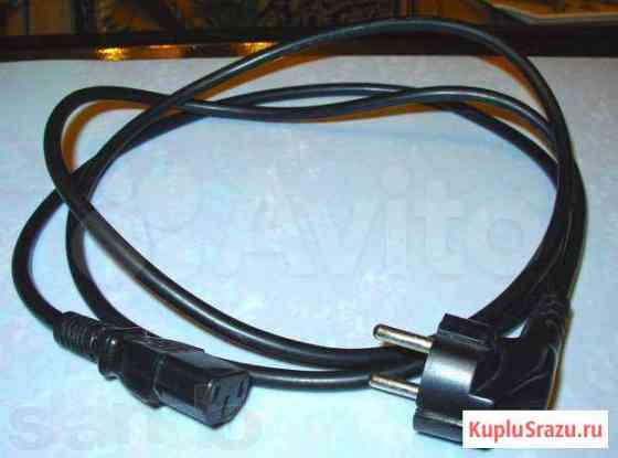 Кабель питания 220V 1.8м для компьютера, 2 шт Казань