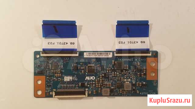 Запчасти теле контроллер T-Con LED T430HVN01.9 Кемерово - изображение 1
