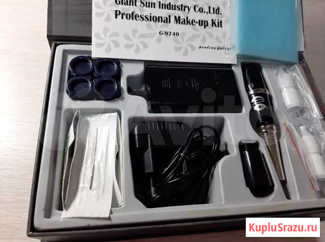 Машинка для перманентного макияжа и блок Hurricane Маркс - изображение 1