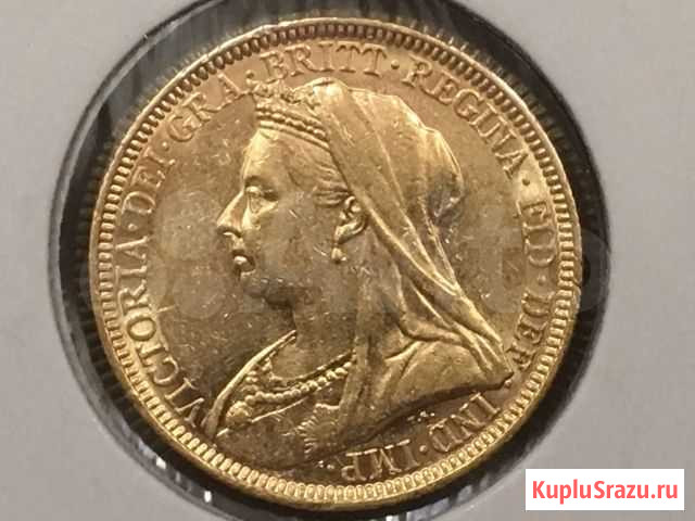 Соверен 1894 года. Золото. Англия Челябинск - изображение 1