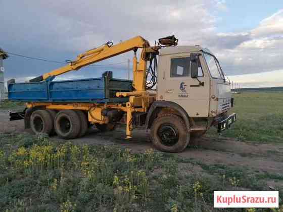 Камаз самосвал гидроманипулятор, обмен Челябинск