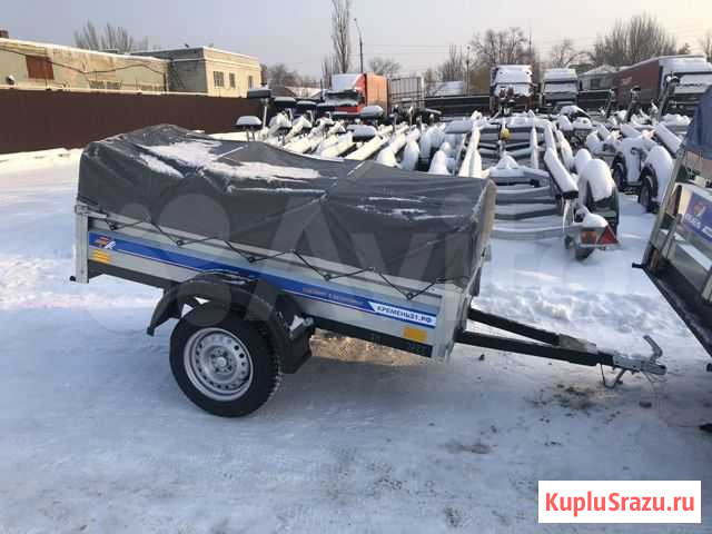 Прицеп Кремень 2,0 х 1,3 борт 30 см Городище - изображение 1