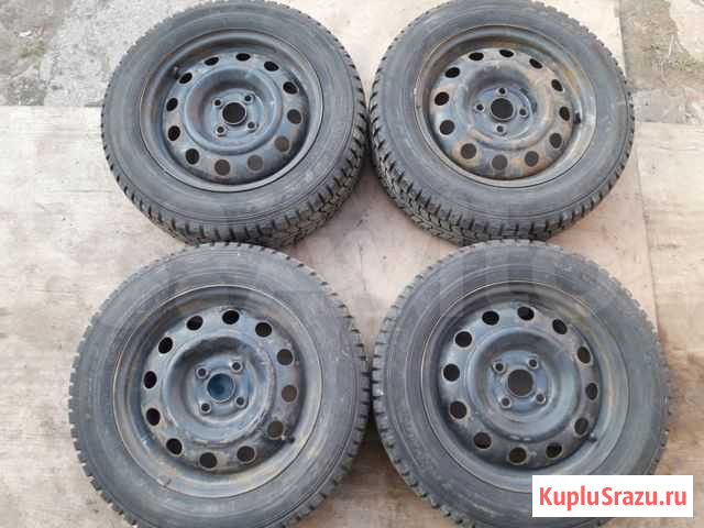 Solaris Rio Оригинал Зима R15 185/65 Dunlop 4x100 Нижний Новгород - изображение 1
