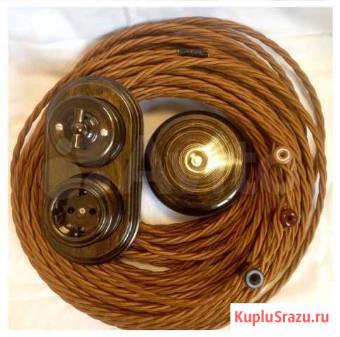 Ретро выключатели. Ретро проводка Выборг - изображение 1