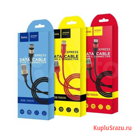 Кабель Hoco X26 Xpress Charging date cable for Lig Нижний Новгород - изображение 1