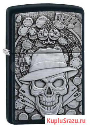 Зажигалка Zippo 49183 Black Matte Краснодар - изображение 1