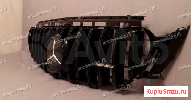 Решетка Mercedes w213 E class Panamericana Black Санкт-Петербург - изображение 1