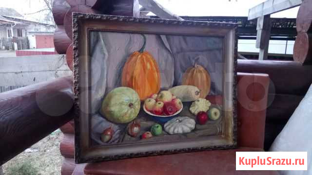 Картина масло 70*85 Нижний Новгород - изображение 1
