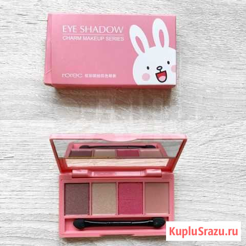Сатиновые тени для век Rorec Eye Shadow, 8 г зайка Сочи - изображение 1