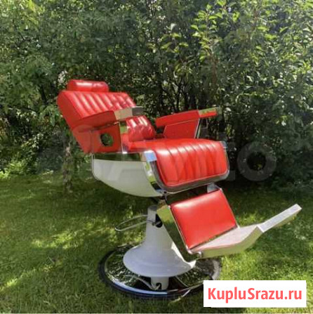 Барбер Кресло Томми red Краснодар - изображение 1