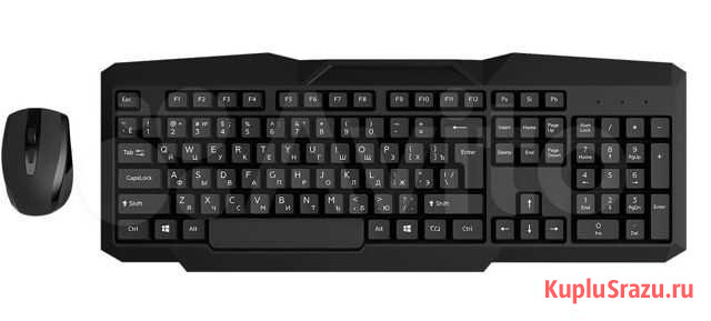 Новый комплект клавиатура и мышь беспроводная RSQ Курск - изображение 1