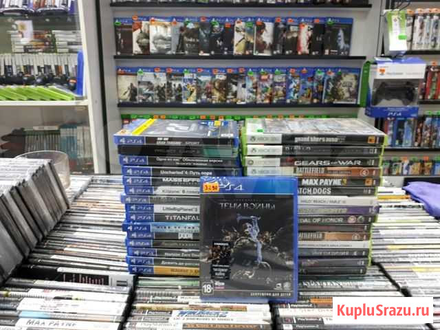 Игры 990шт Xbox360 One Switch Ps3 Ps4 Тени Войны Саратов - изображение 1