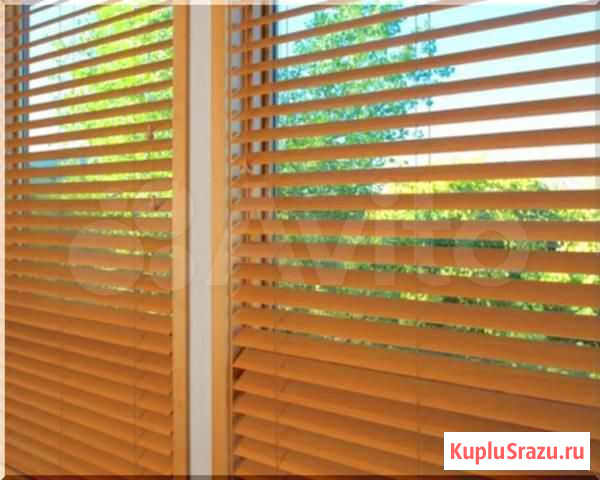 Жалюзи деревянные от производителя Кузьмоловский - изображение 1