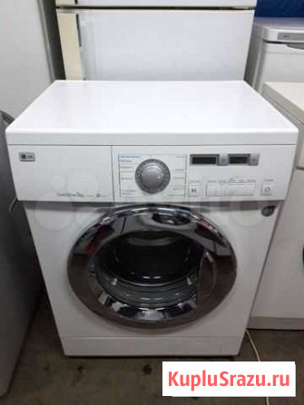 Стиральная машина: LG 5 кг. Отжим 1200 оборотов Петропавловск-Камчатский - изображение 1