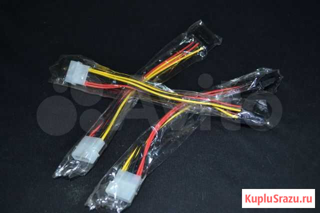 Кабели Molex - 2x SATA Хабаровск - изображение 1