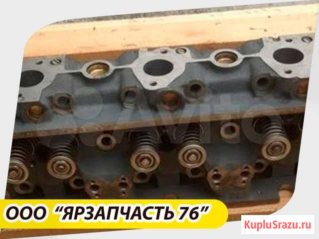 Головка блока цилиндра 236-1003013-Ж4 в сборе (нов Усинск - изображение 1