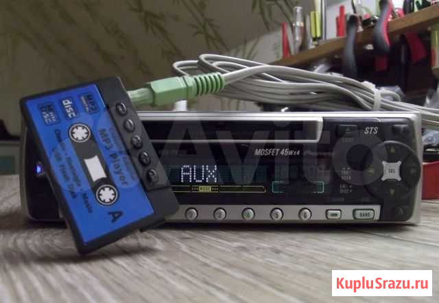 MD-ресивер Pioneer MEH-P5000 (твик 4х52W) +AUX Иркутск - изображение 1