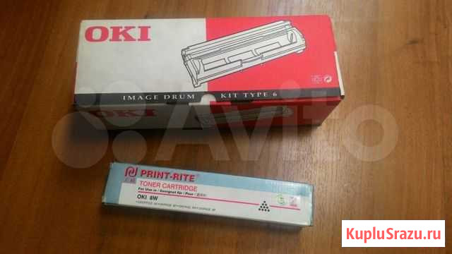 Картридж и драм юнит для Oki 6w 8w 8p Иркутск - изображение 1