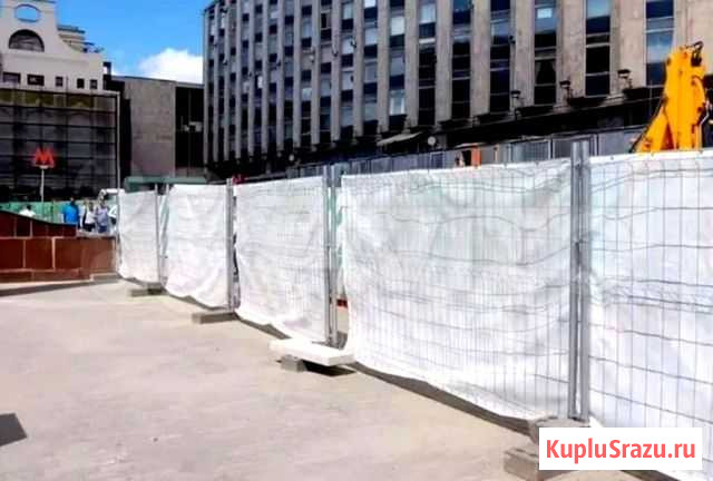 Мобильное строительное ограждение Химки - изображение 1